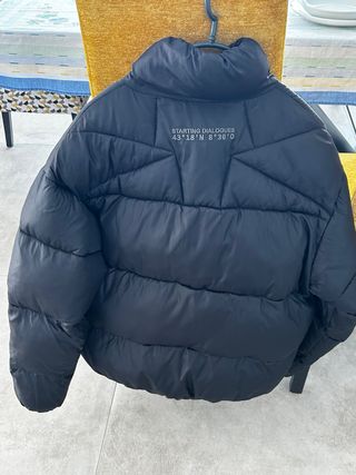 Cazadora negra hombre sin estrenar