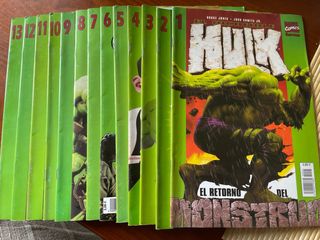 Lote completo El Increíble Hulk (13 comics)