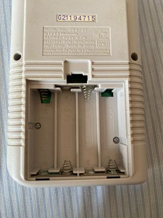 Consola Game Boy Blanca + 5 Juegos