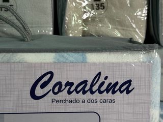 Juego Sábanas Coralina Cama 135cm