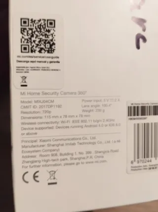 Mi Home Security Camera 360