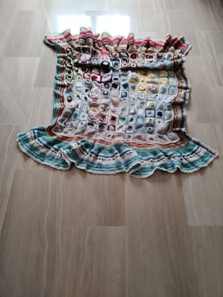 Coperta uncinetto fatta a mano