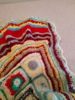 Coperta uncinetto fatta a mano