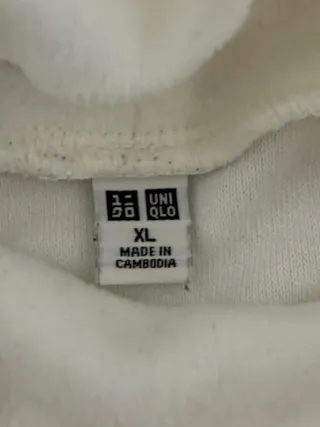 Camiseta Uniqlo Heattech Cuello Alto Talla XL