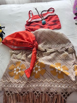 Disfraz Vaiana Disney talla 5/6