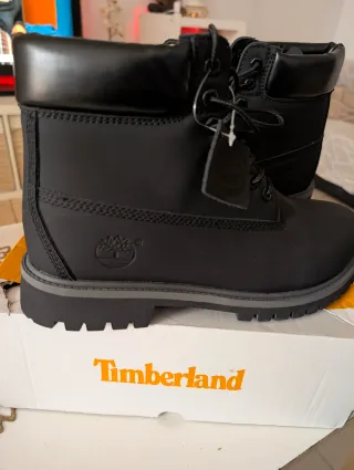 Botas Timberland Negras Nuevas Con Etiqueta