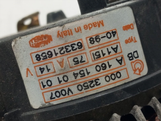 ALTERNADOR SMART CITY-COUPE A16015401