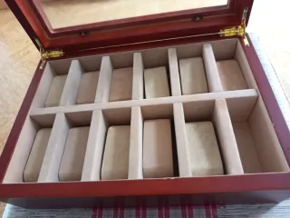 Caja de madera para relojes