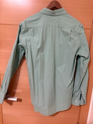 Camisa Purificación García cuadros verde