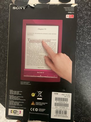 Lector Ebook Sony PRS-T1 Fucsia/Rosa