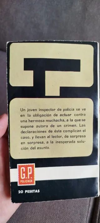 LOTE NOVELA POLICIACA AÑOS 60