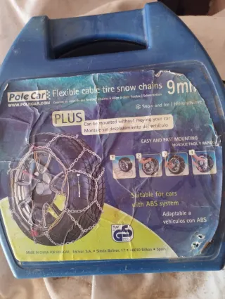 Cadenas para nieve de coche