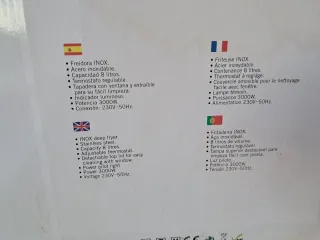 Freidora Gobelgo FDR-80 INOX