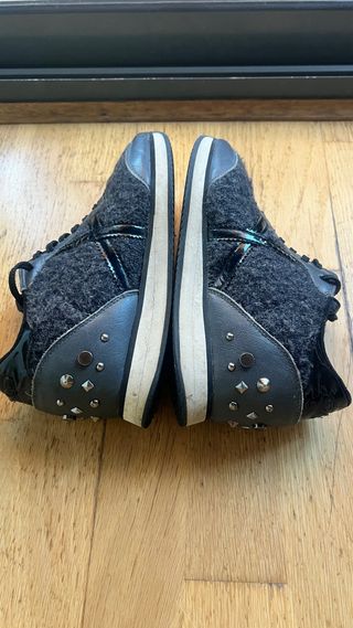 Zapatillas Munich grises y negras