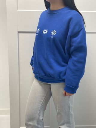 Sudadera Zara Azul