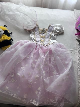 Disfraz Rapunzel Princesa Morado 5/6