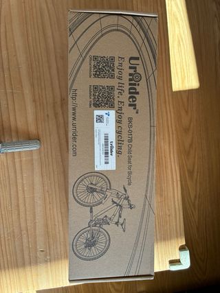 Asiento bici para niño