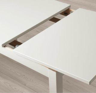 Mesa extensible IKEA blanca