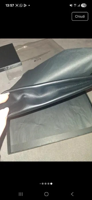 Pochette Dolce & Gabbana in pelle nera