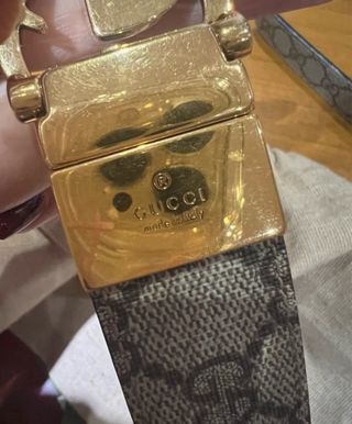 Cinturón reversible Gucci 90cm