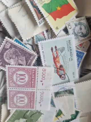 Lote 10.000+ Sellos Mundiales y HB