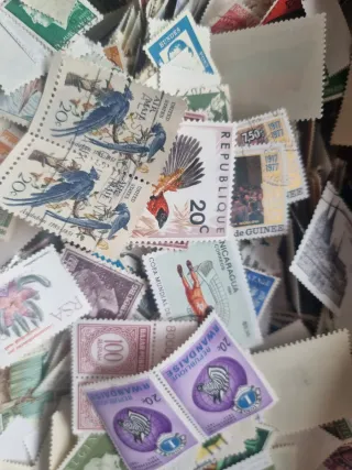 Lote 10.000+ Sellos Mundiales y HB