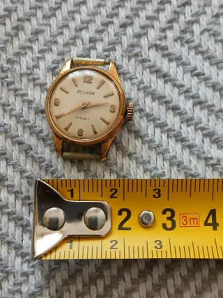 Reloj Belison 15 Rubis Dorado