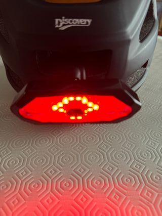 Casco Integral Bici/Patinete+Luces