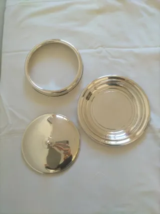 Vajilla antigua fuente servir portafritos vintage