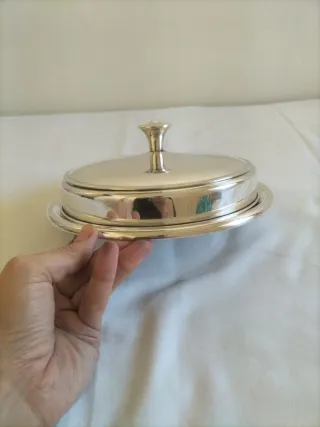 Vajilla antigua fuente servir portafritos vintage