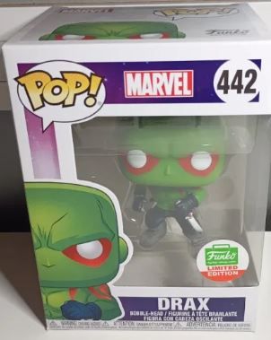 Funko Pop Marvel Drax 442 Limited Edition