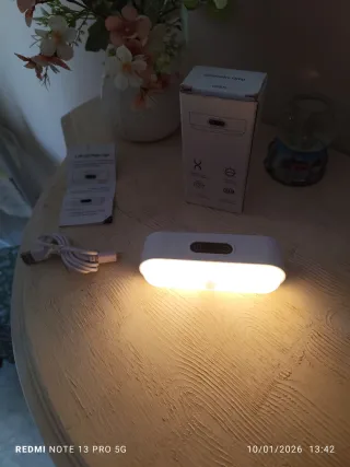 Luce notturna LED USB ricaricabile per geometri