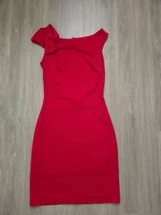 Vestido Zara Rojo Talla S