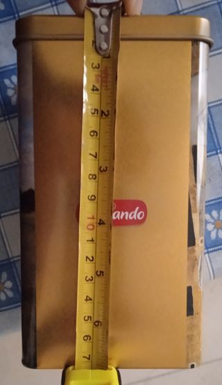 Scatola latta Il Bacio Klimt e campo di papaveri