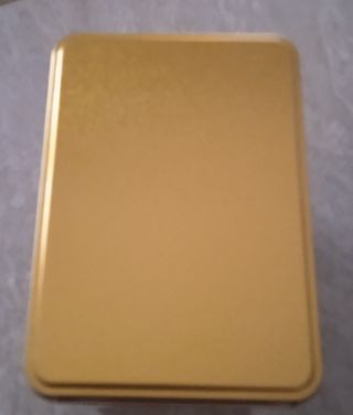 Scatola latta Il Bacio Klimt e campo di papaveri