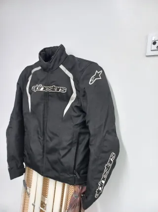 Chaqueta de moto Alpinestars negra