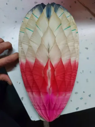 Festone ovale in carta