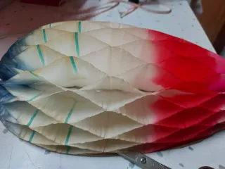 Festone ovale in carta