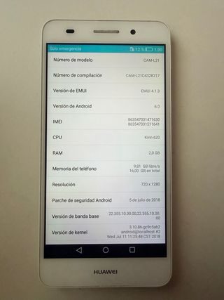 Huawei Y6 II Bianco