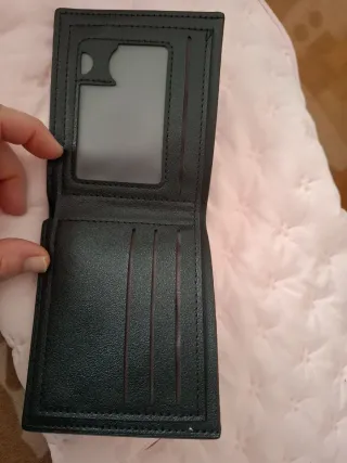 Cartera de hombre negra