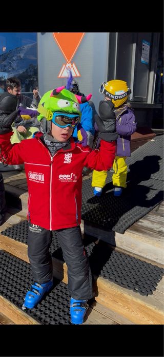 Chaqueta y pantalón de esquí para niño