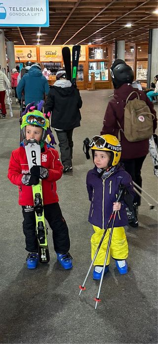 Chaqueta y pantalón de esquí para niño