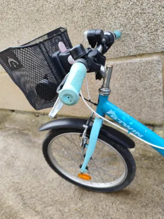 Bicicleta infantil Btwin azul