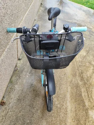 Bicicleta infantil Btwin azul