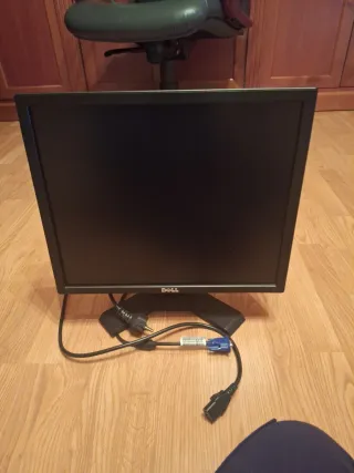 Monitor Dell Cuadrado Negro