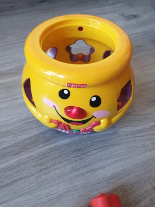 Juguete Fisher-Price, forma bote de galletas