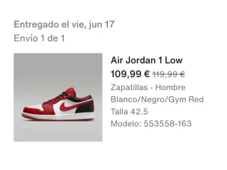 Zapatillas Nike Air Jordan 1 Low