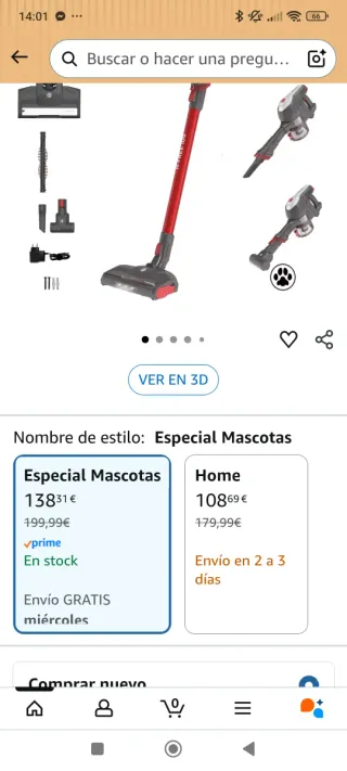 Aspiradora Hoover H-FREE 100 Mascotas