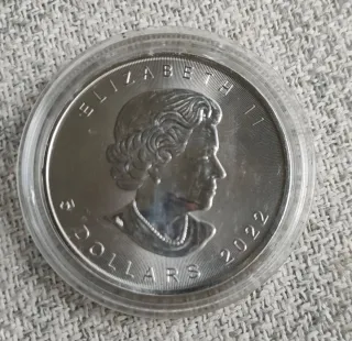 Moneda de Plata Pura 9999 Canada