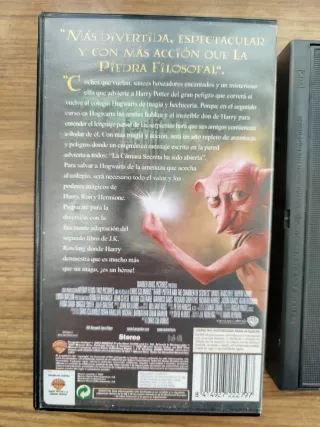 Harry Potter VHS Cámara Secreta Español